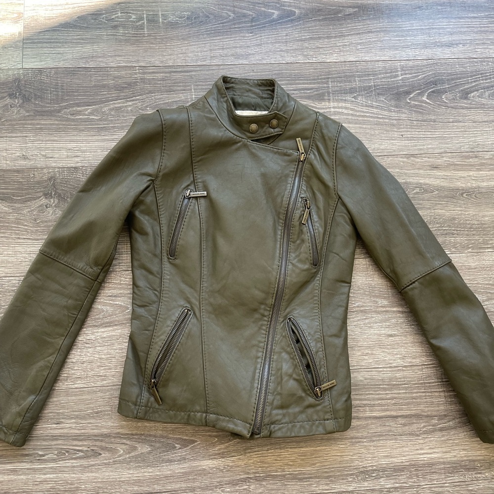 Michael Kors leather jacket